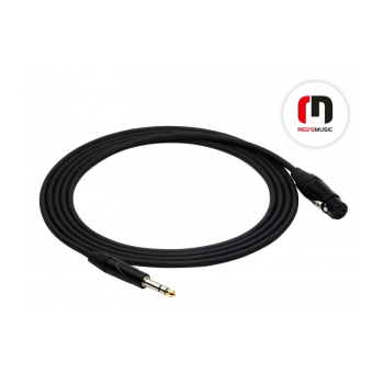 RED'S MC1430BX - Kabel mikrofonowy 3m Jack 6,3 stero/canon żeński